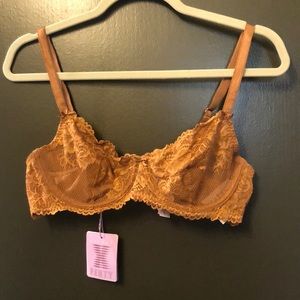 Caramel Lace Bra